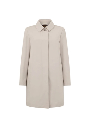 Moorer collared parka coat - Neutrals