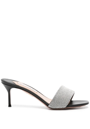 Aquazzura 65mm Wonderland crystal sandals - Black