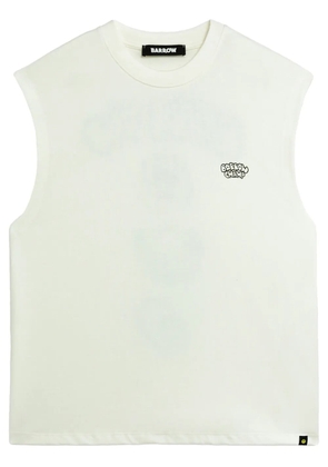 BARROW graphic-print tank top - White