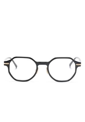 Linda Farrow Axis geometric-frame glasses - Black