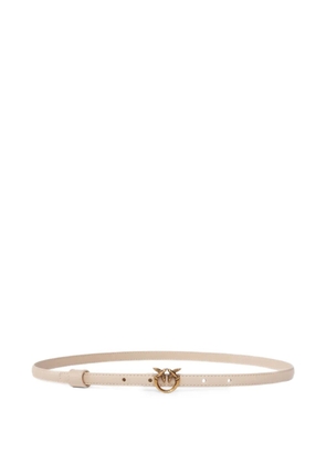 PINKO Love Birds-buckle belt - Neutrals