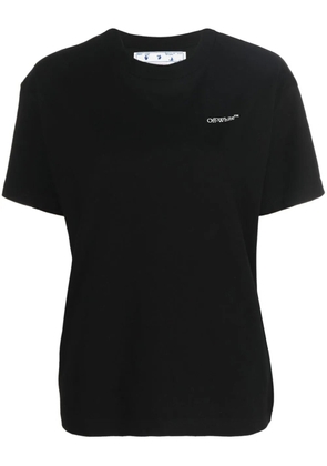 Off-White Floral Arrows-print T-shirt - Black