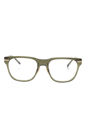 Linda Farrow Cove rectangle-frame glasses - Black