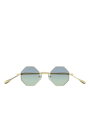 Gucci Eyewear Geometric sunglasses - Gold