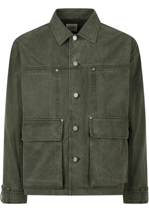 TOMBOY denim shirt jacket - Green
