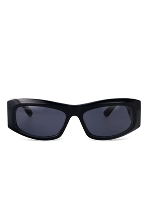 Balenciaga Eyewear geometric-frame sunglasses - Blue