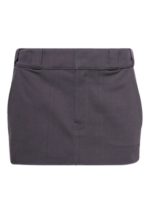 Alexander Wang belt-loop mini skirt - Grey