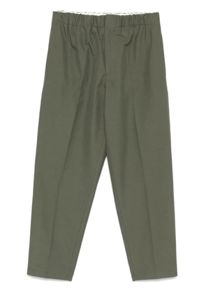 Jil Sander tapered trousers - Green