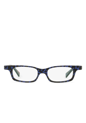 Alain Mikli geometric-patterned glasses - Blue