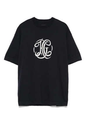 Givenchy logo-jacquard T-shirt - Blue