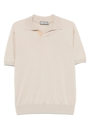 Canali fine-knit T-shirt - Neutrals