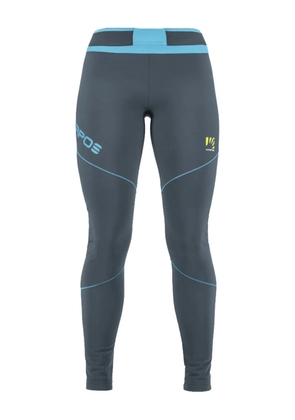 KARPOS logo-print performance leggings - Blue