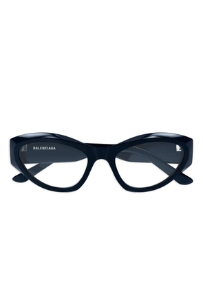 Balenciaga Eyewear cat-eye glasses - Blue