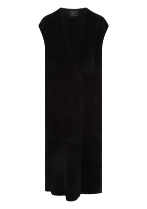 10 CORSO COMO sleeveless coat - Black