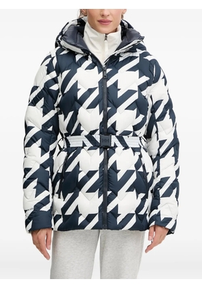 Helly Hansen houndstooth-pattern down jacket - Blue