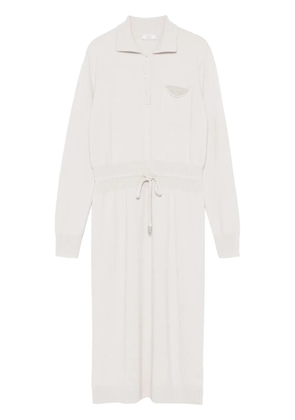 Peserico knitted midi dress - Neutrals