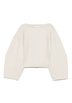 ENTIRE STUDIOS boat neck sweater - Neutrals