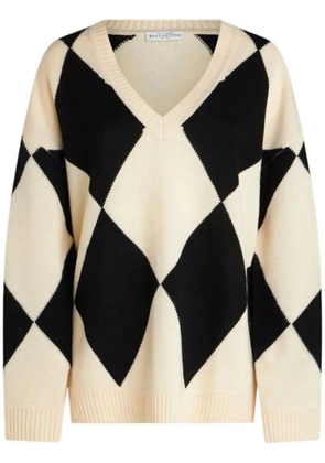 Ballantyne knitted jumper - Neutrals