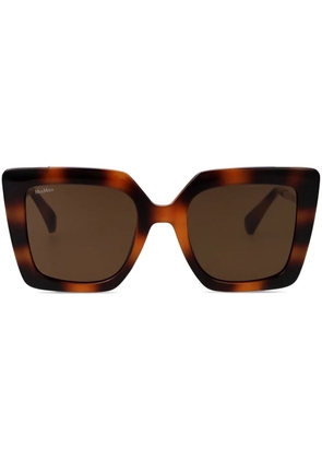Max Mara Eyewear butterfly-frame sunglasses - Brown