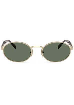 Prada Eyewear oval-frame sunglasses - Gold