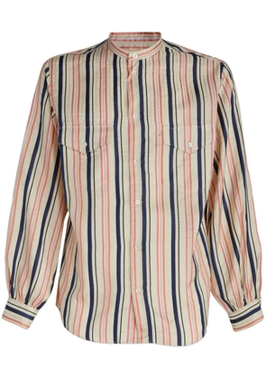 Bally striped shirt - Neutrals