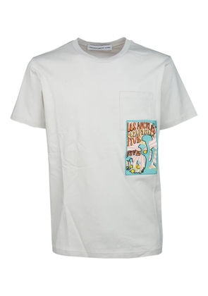 Department 5 pocket graphic t-shirt - Grey