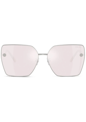 Versace Eyewear square frame sunglasses - Silver