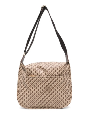 Gherardini graphic-print cross body bag - Brown