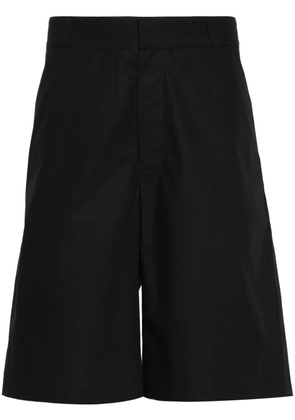 MODES GARMENTS cotton straight-leg shorts - Black
