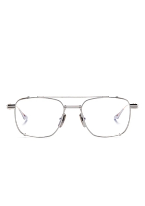 Dita Eyewear pilot-frame glasses - Silver