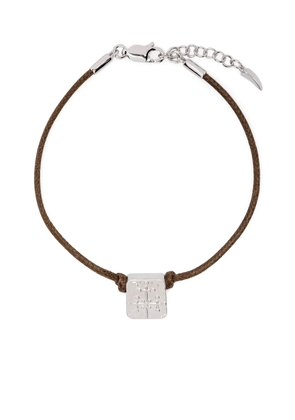 Missoma x Lucy Williams Byzantine-coin cord bracelet - Silver