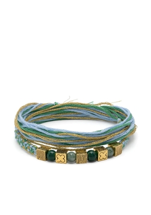 Aurelie Bidermann Honolulu braided bracelet - Gold