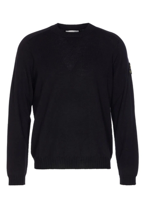 Premiata patch-pocket crew-neck sweater - Black