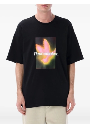 Peacemaker Oamc Peacemaker Bird T-shirt - Black