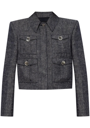 Givenchy 4G cropped jacket - Blue