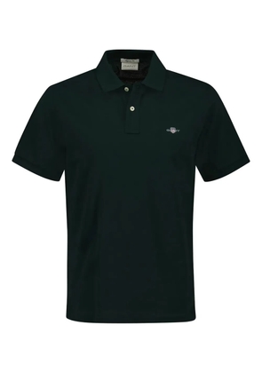 Gant logo-embroidered polo shirt - Green