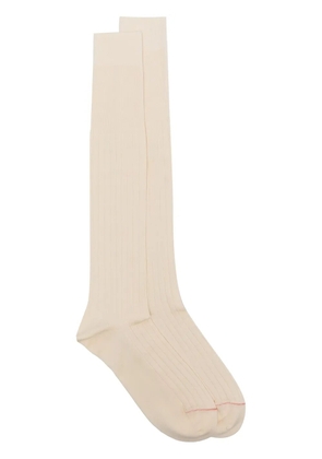 Fortela logo-print socks - Neutrals