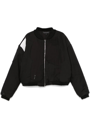 Who Decides War patchwork-design jacket - Black