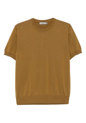Canali cotton T-shirt - Brown