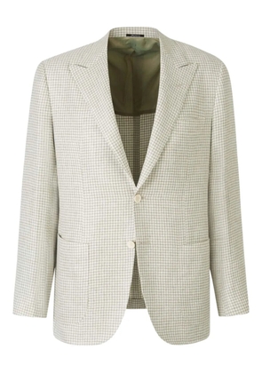 SARTORIO NAPOLI houndstooth blazer - Green