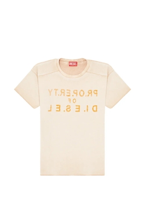 Diesel Ily logo-print T-shirt - Neutrals