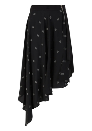 Givenchy asymmetrical skirt - Black