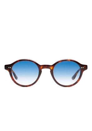 Peter And May MIAOUUU SUN tortoise oval-frame sunglasses - Brown