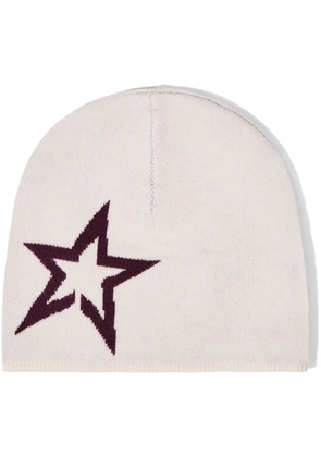 Perfect Moment Star beanie - White