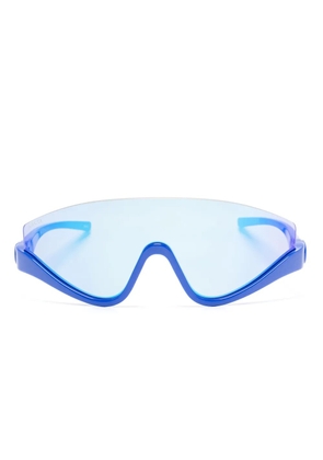 Gucci Eyewear half-rimless sunglasses - Blue