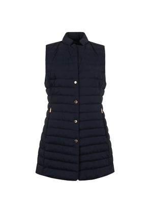 Moorer Gayle-S3 quilted coat vest - Blue