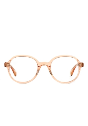 Peter And May Mia oval-frame glasses - Neutrals