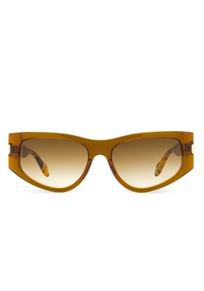 Just Cavalli logo-lettering sunglasses - Brown
