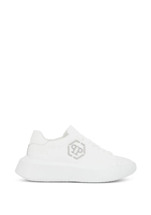Philipp Plein Godzilla hexagon-logo runner sneakers - White