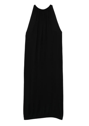 Frenckenberger draped midi dress - Black